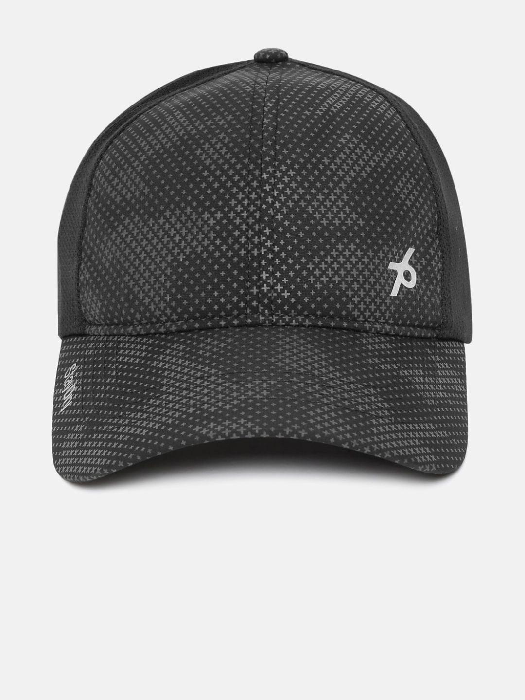 jockey men black printed baseball cap
