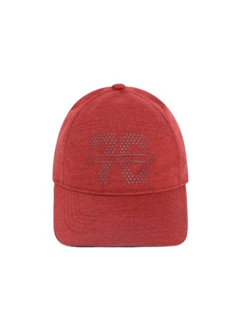 jockey red baseball cap