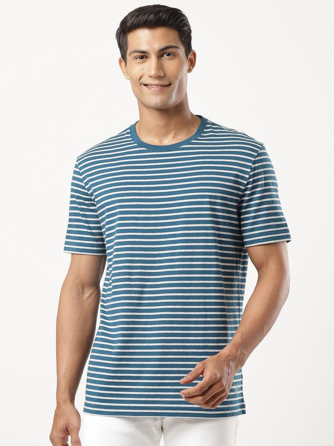 jockey round neck striped t-shirt