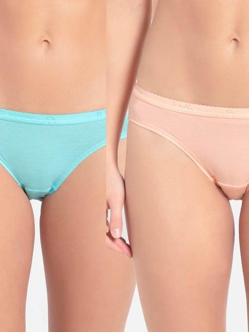 jockey assorted cotton bikini panty - pack of 3 (colors & prints may vary)