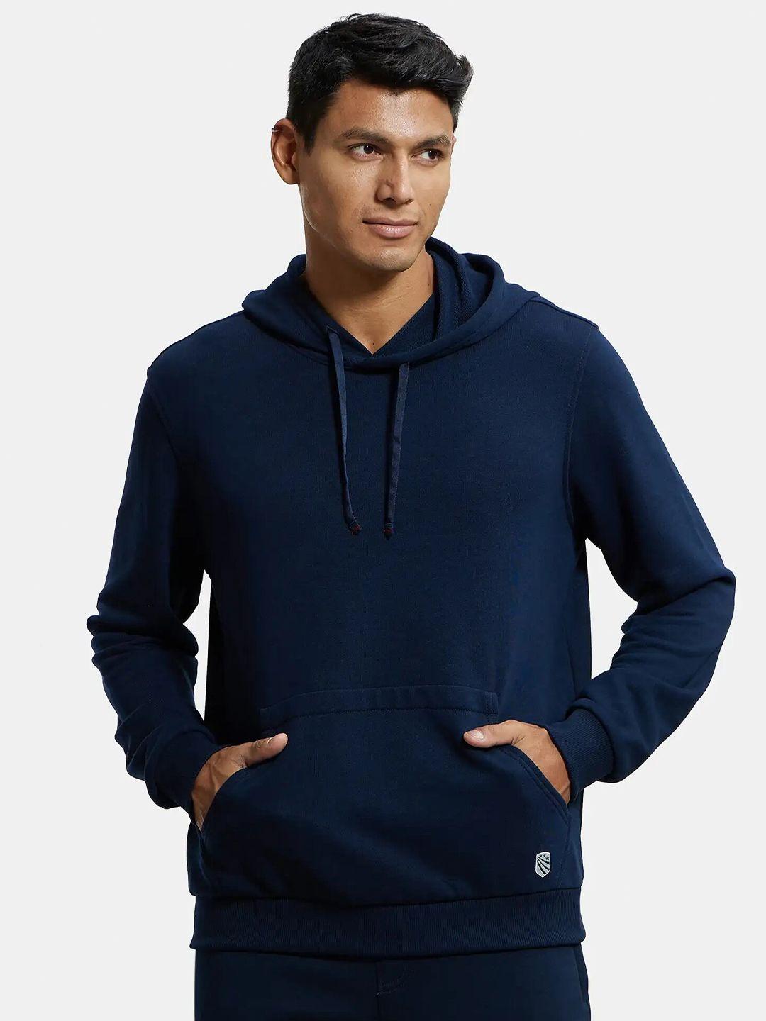 jockey cotton terry hooded pullover sweatshirt