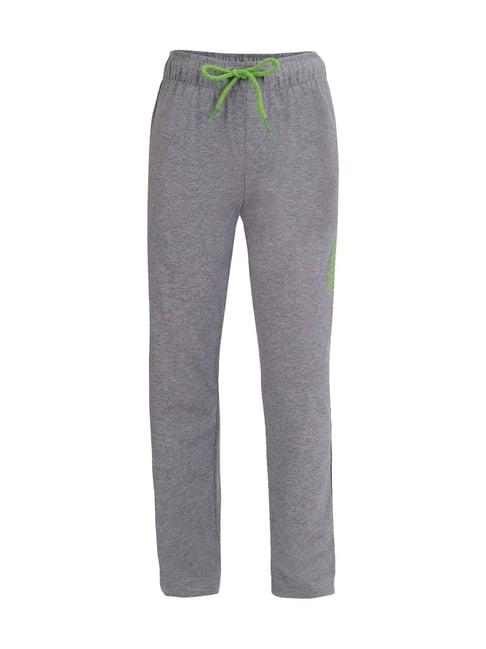 jockey kids grey regular fit trousers