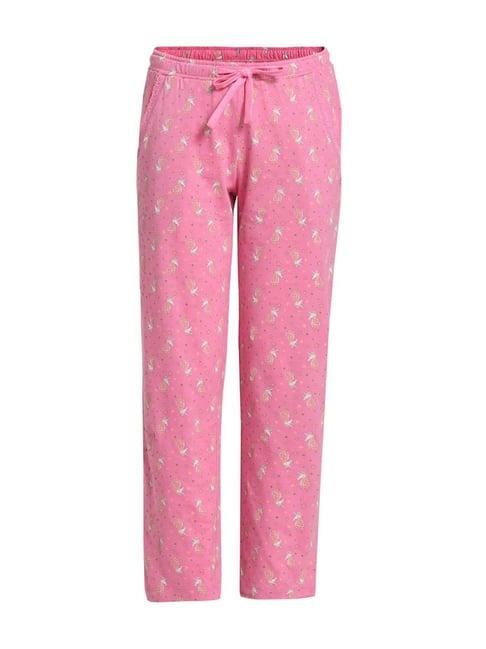 jockey kids pink printed rg04 pyjamas