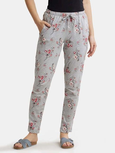 jockey light grey printed pajamas (colors & prints may vary)