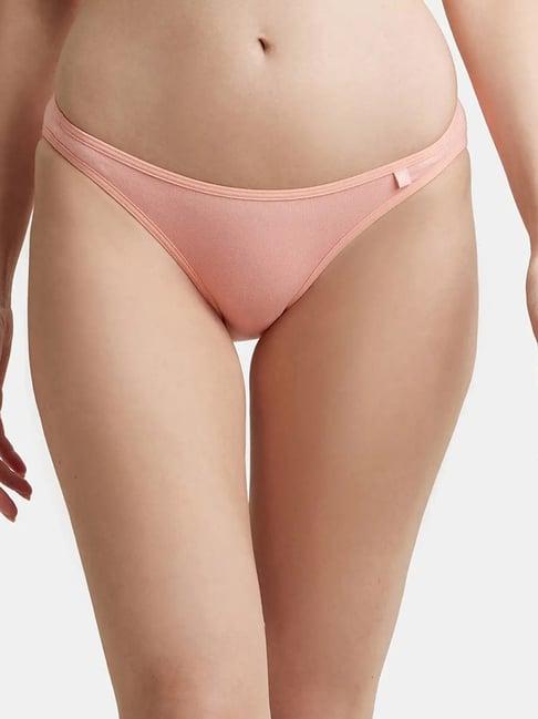 jockey light peach bikini panty