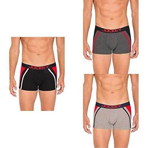 jockey men's cotton trunks (pack of 3) (8901326067864_color may vary_medium)<br>