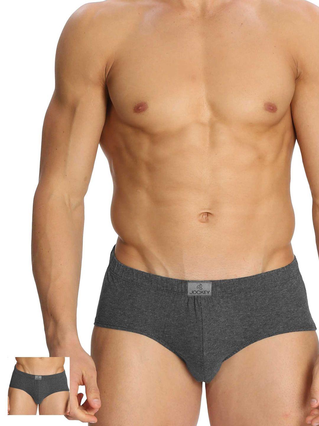 jockey men pack of 2 cotton poco briefs 8035-0205