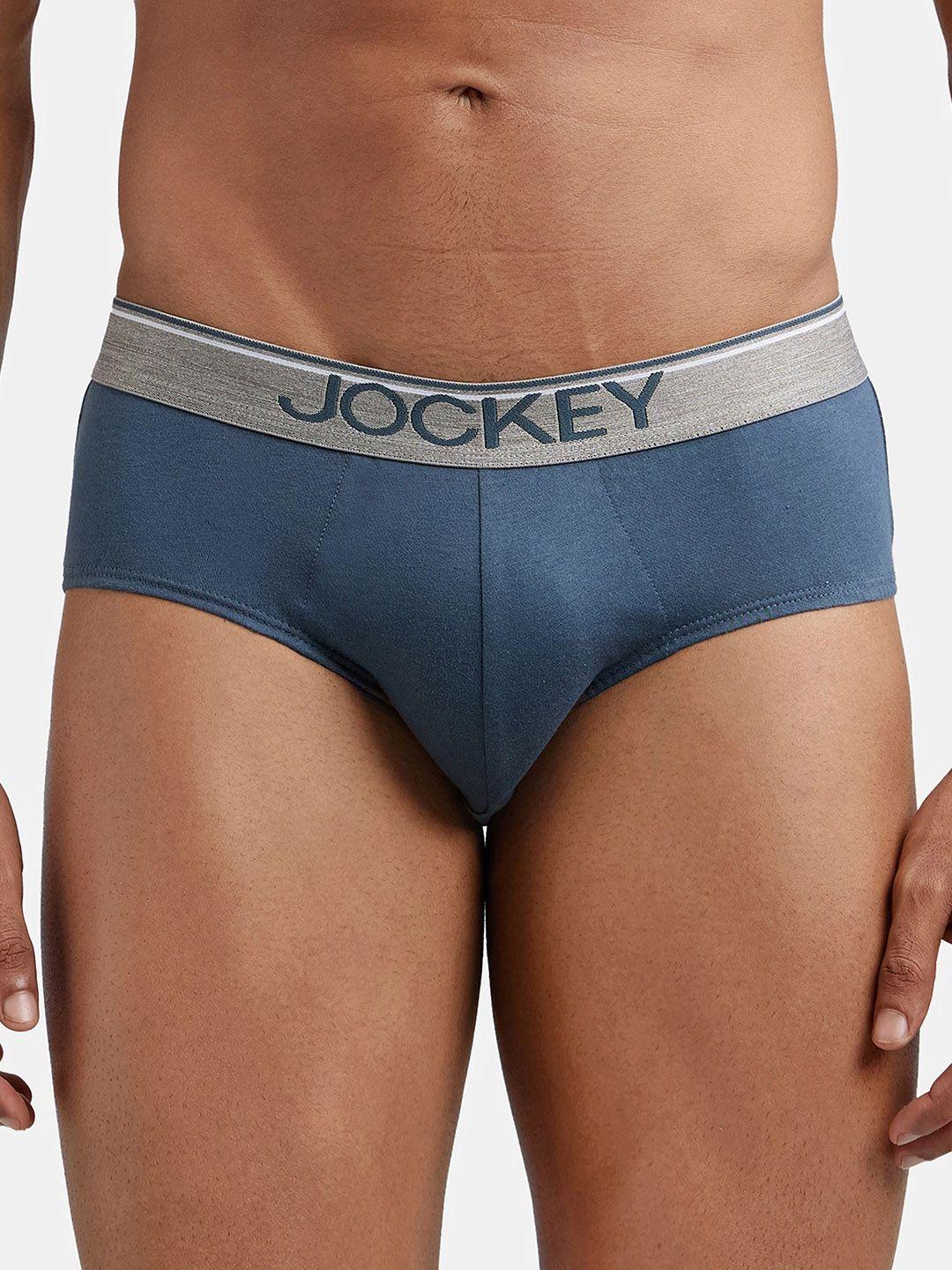 jockey men super combed cotton solid briefs with ultrasoft waistband 8037