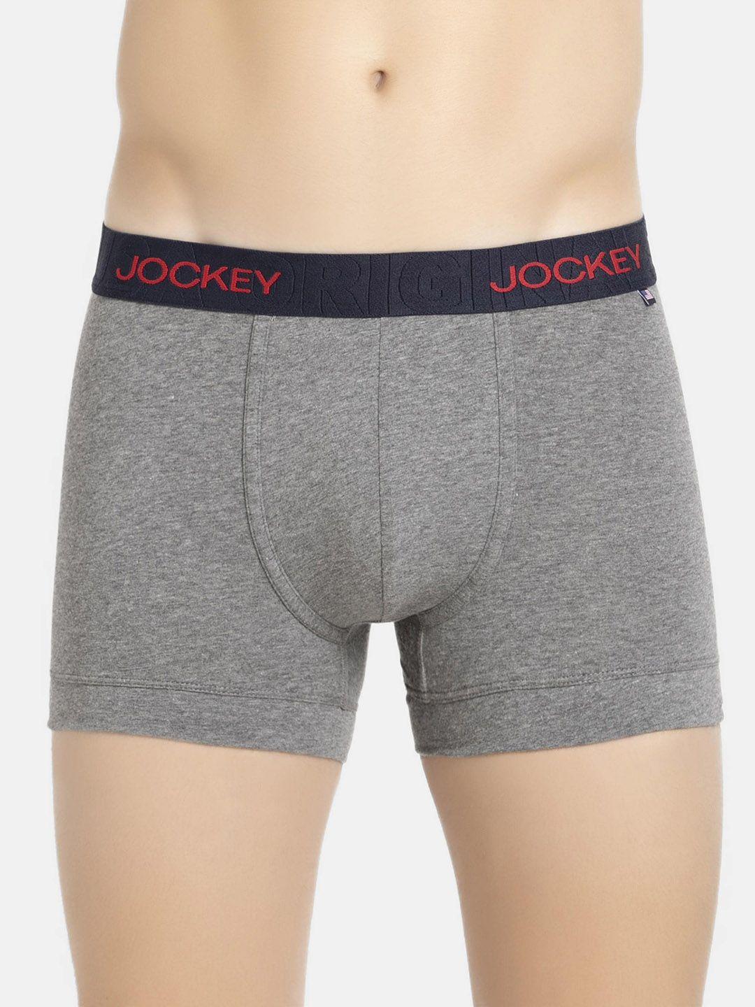 jockey men super combed cotton ultra soft trunks us60