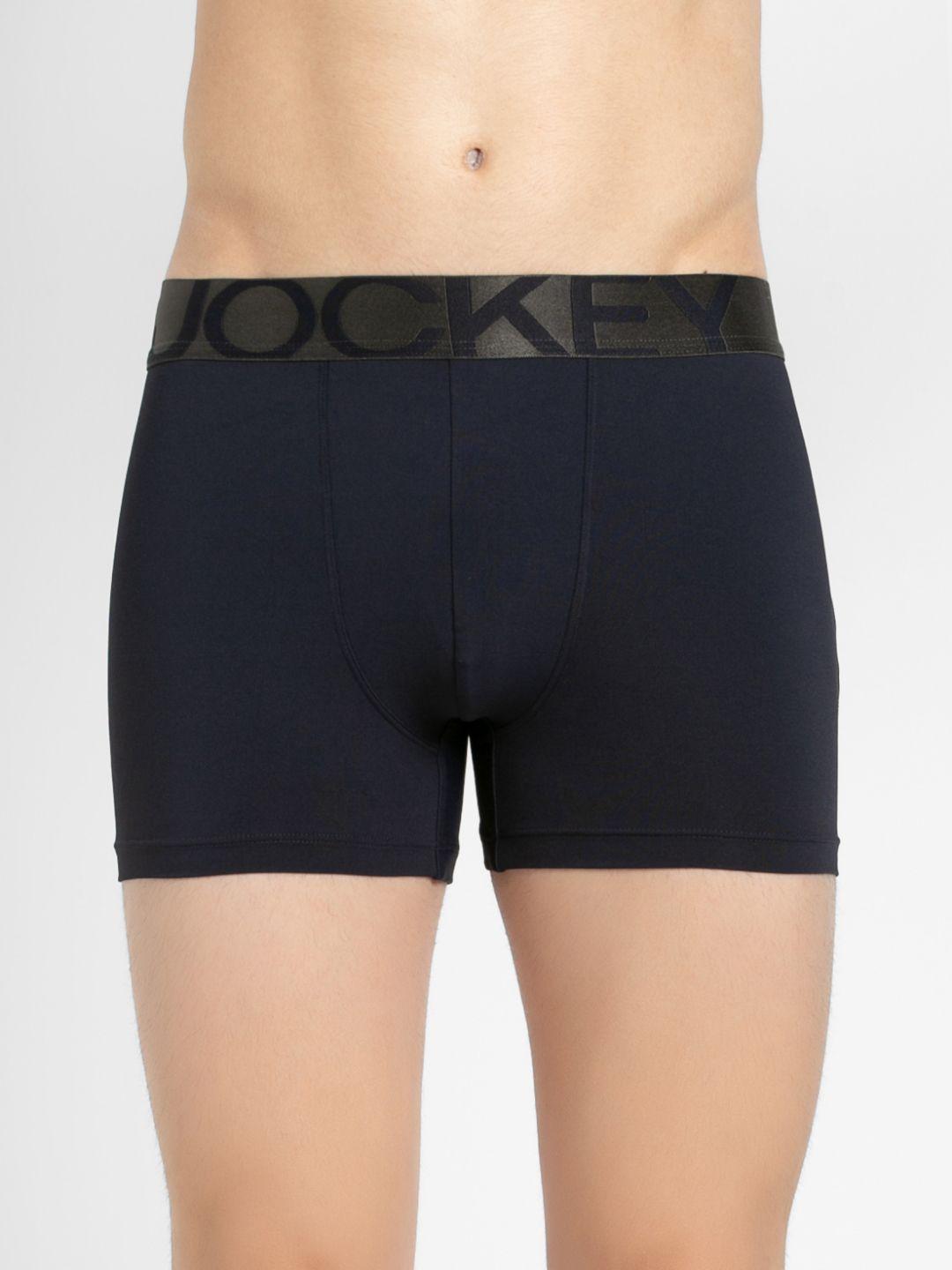 jockey men tactel microfiber stretch trunk with moisture move treatment ic28