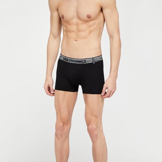 jockey micromodal supima cotton heathered trunks