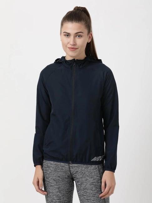 jockey navy regular fit hoodie