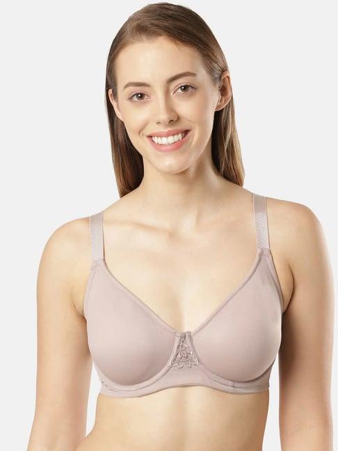 jockey pewter under-wired full coverage bralette