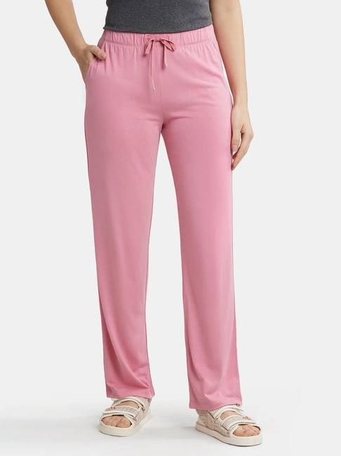 jockey pink mid rise pyjamas