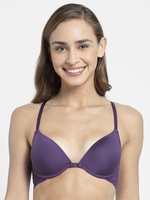 jockey purple padded bra