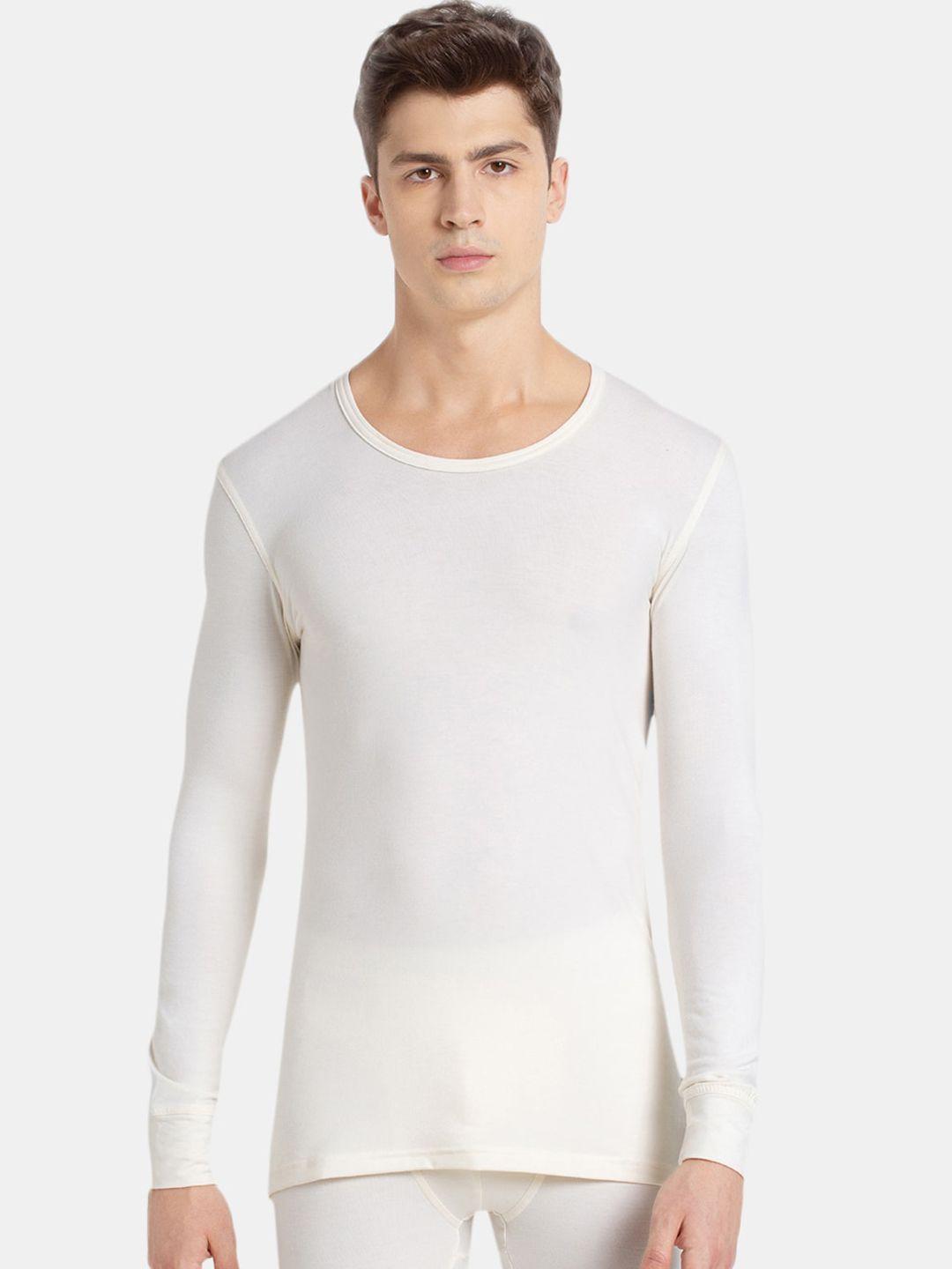 jockey round neck anti-odour light weight stay warm thermal tops