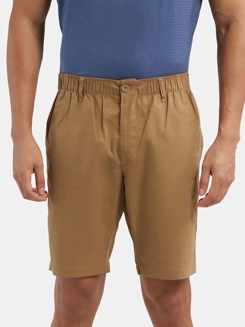 jockey sepia tint straight fit shorts