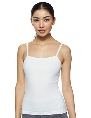 jockey snug fit low-neck thermal spaghetti top for women 2501_off white_m