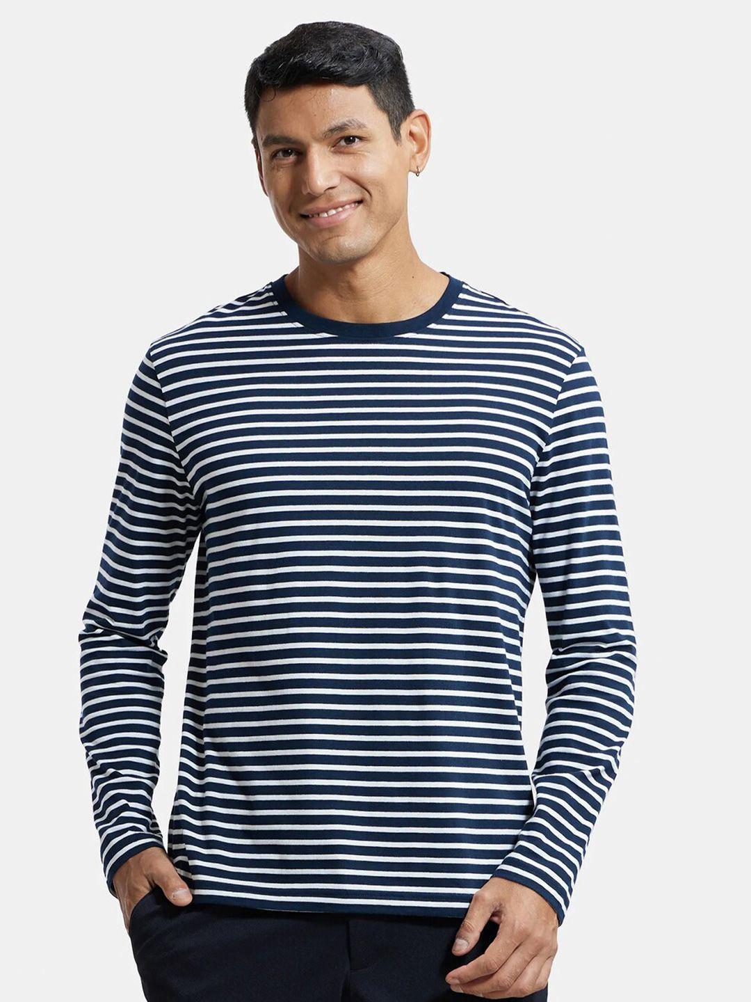 jockey striped round neck t-shirt