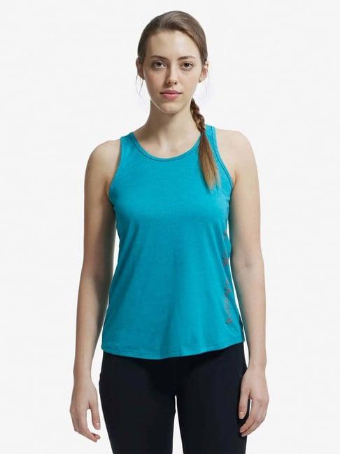 jockey turquoise textured tank top