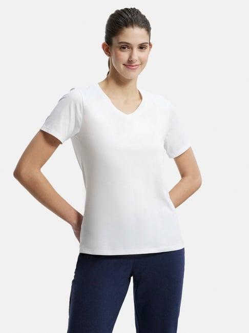 jockey white relaxed fit t-shirt