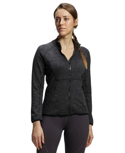 jockey women's jacket (aa02_black snow melange_xx-large)