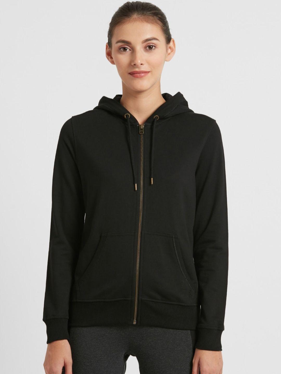 jockey women black sporty jacket