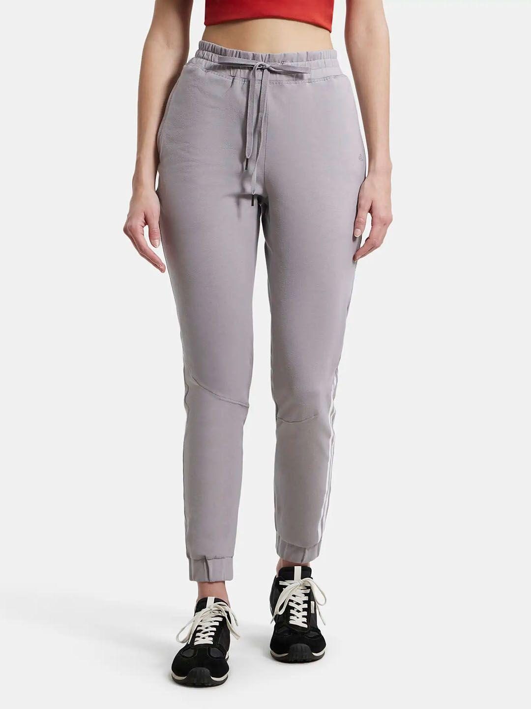 jockey women cotton slim-fit joggers