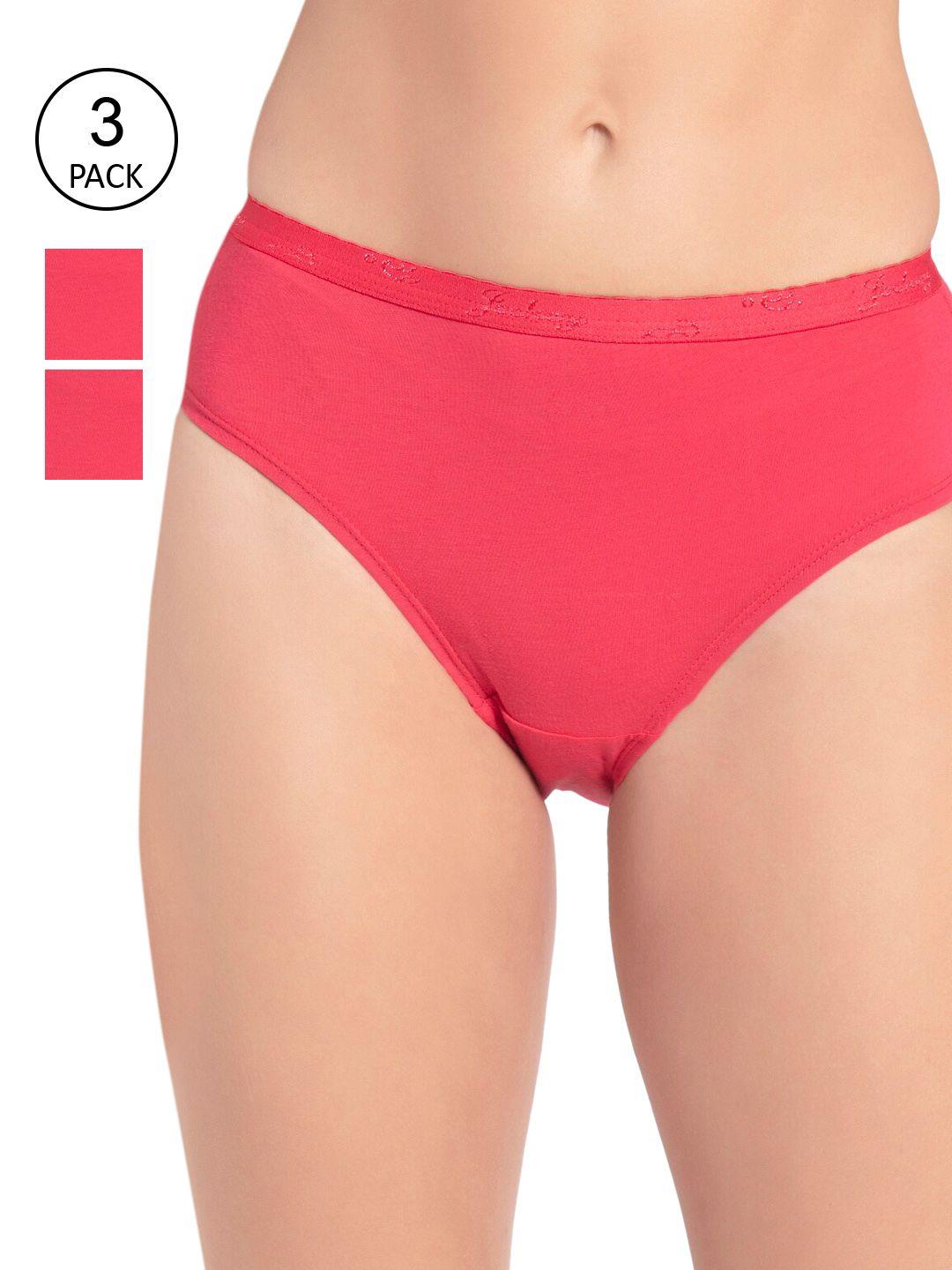 jockey women pack of 3 assorted hipster briefs