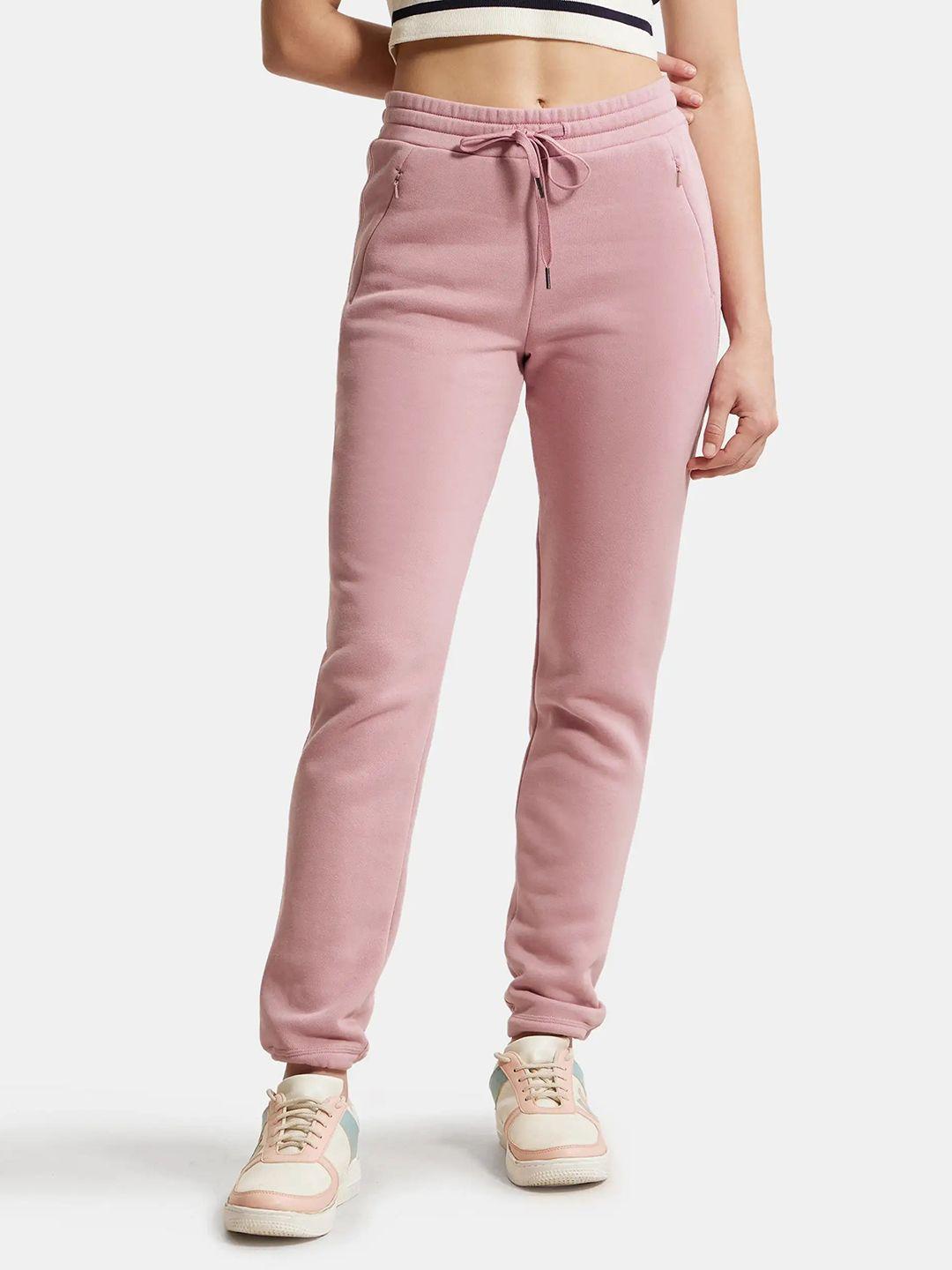 jockey women relaxed fit cotton track pants
