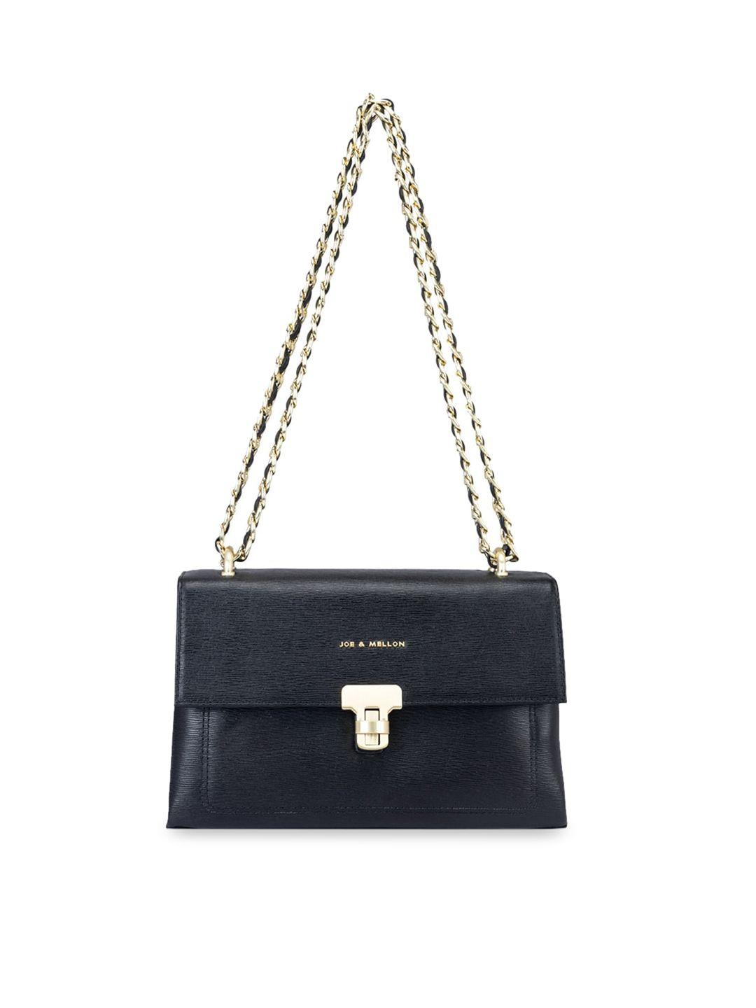 joe & mellon leather structured sling bag