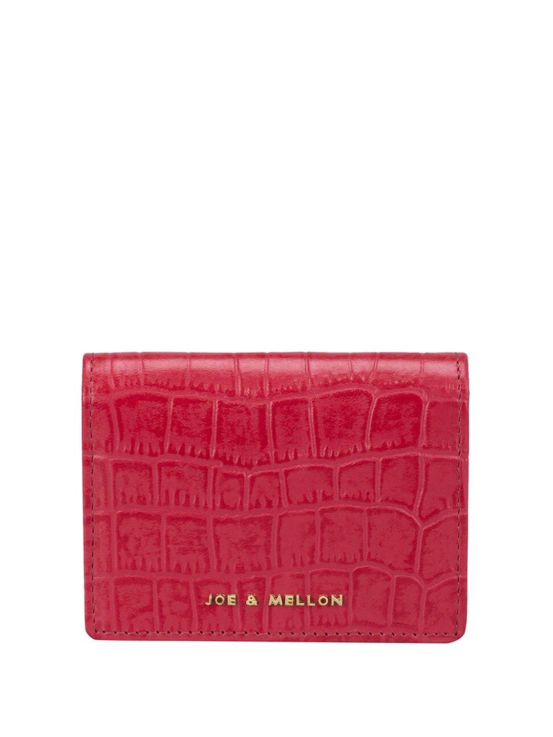 joe & mellon men textured leather two fold wallet