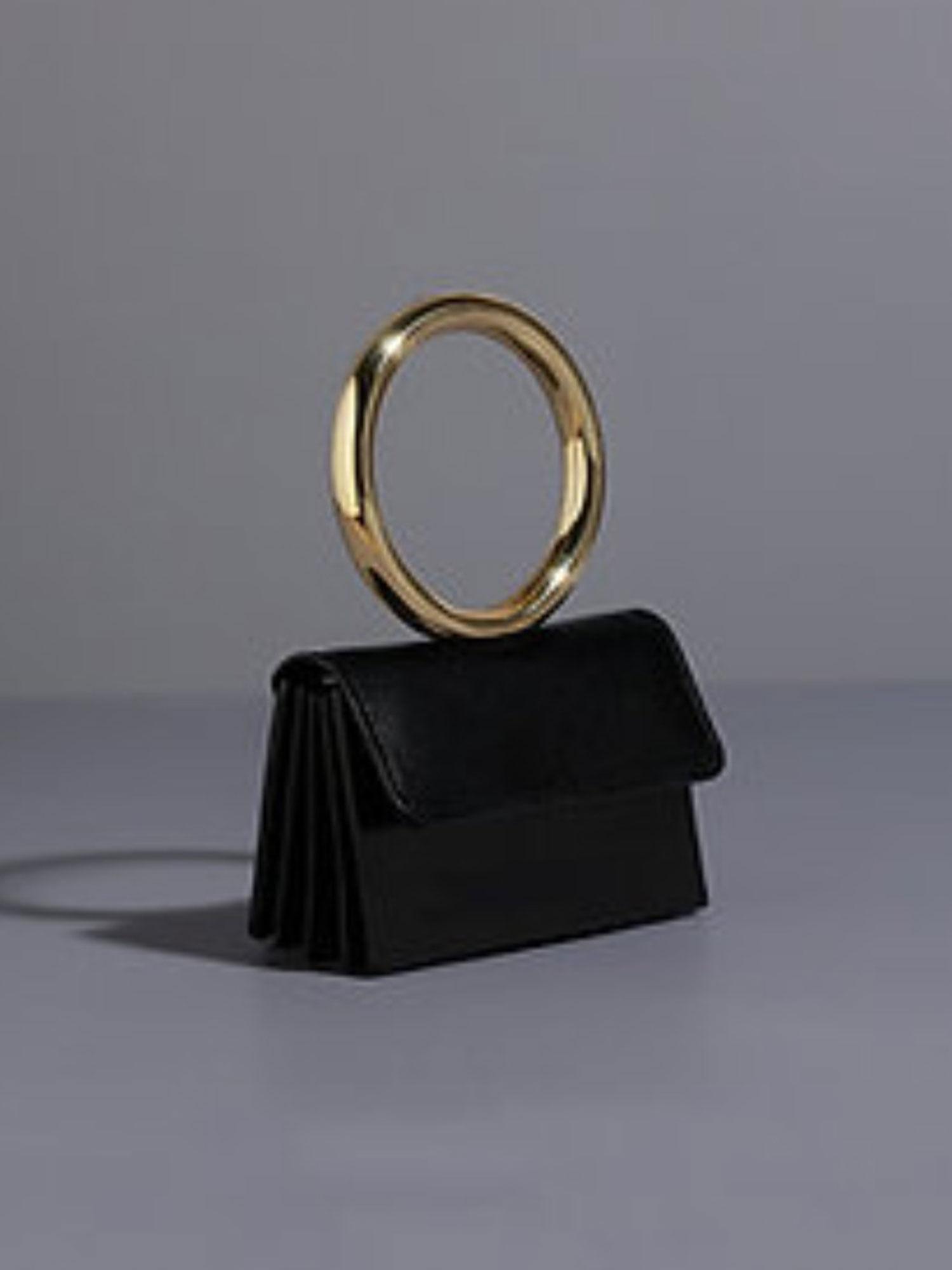 joe halo mini clutch - black