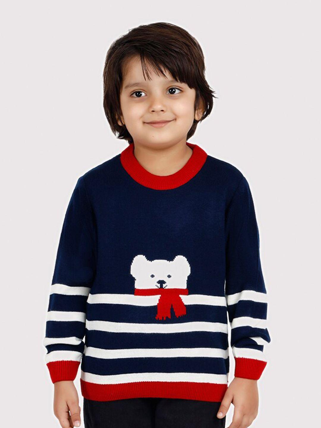 joe hazel boys navy blue pullover