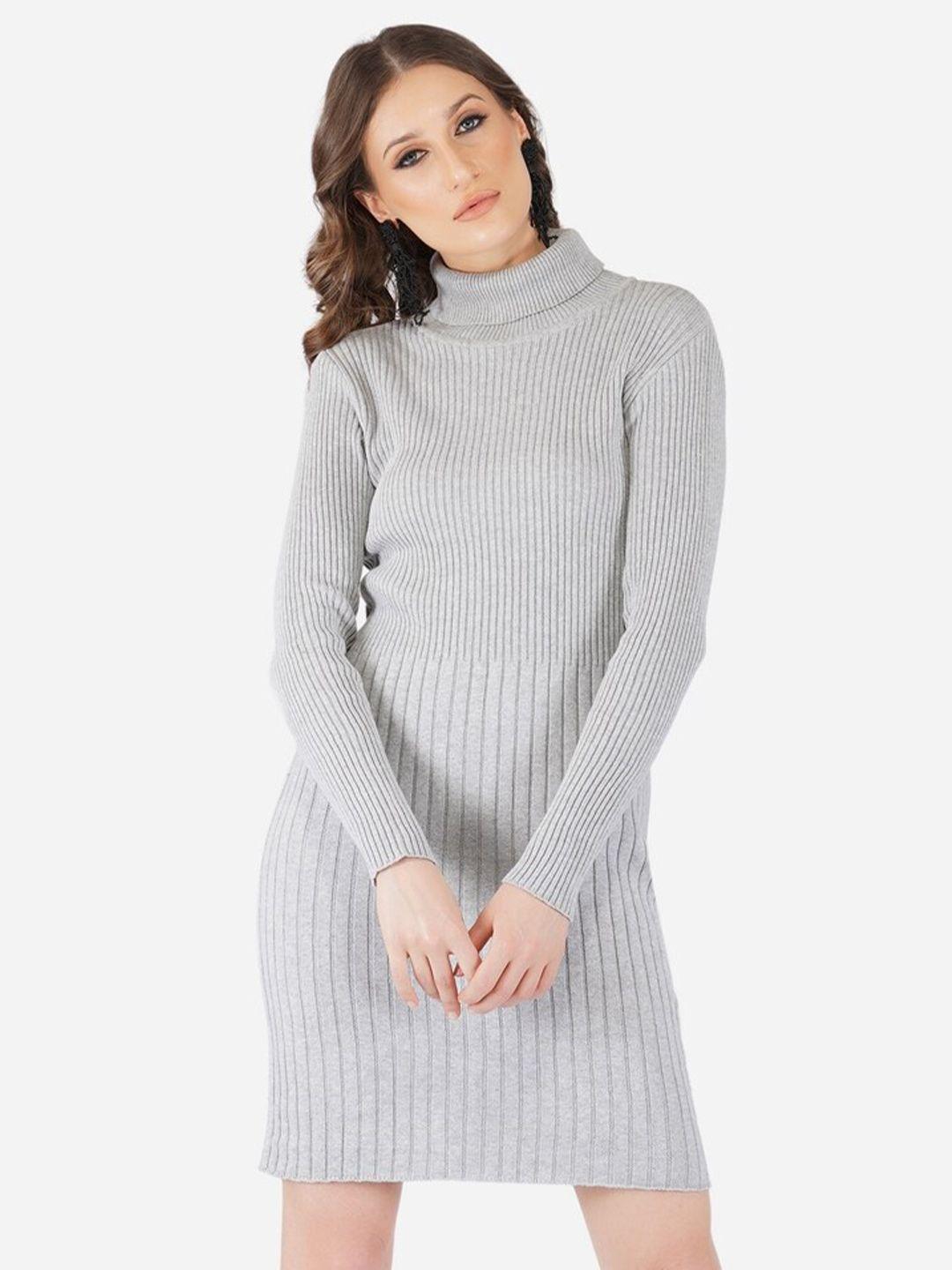 joe hazel high neck cotton jumper dress