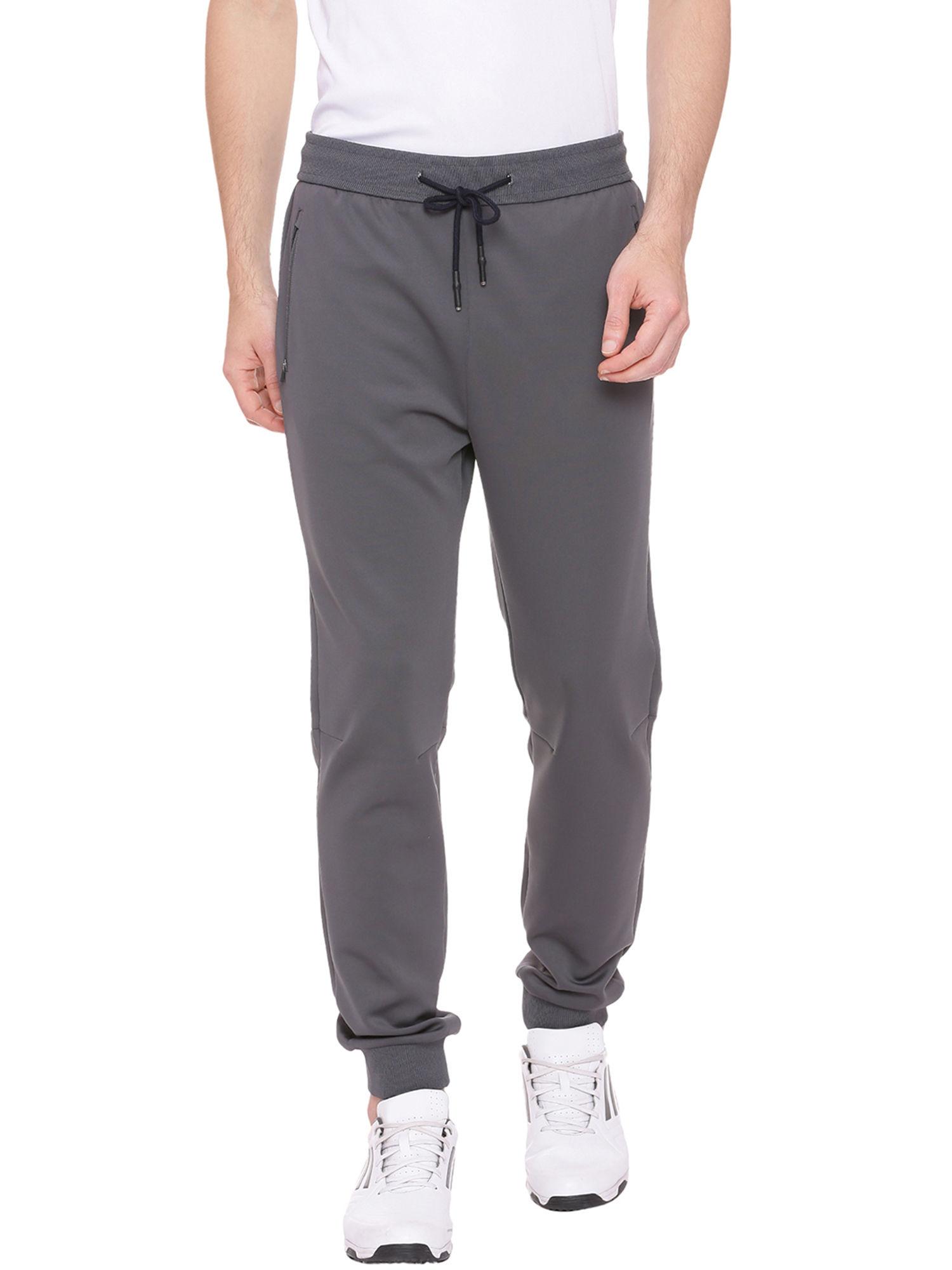 jogger fit urban grey knitted track pant