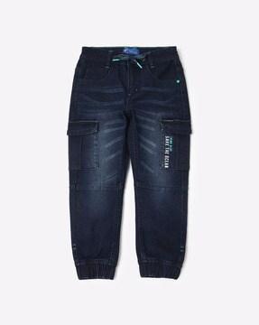 jogger jeans with cargo pockets