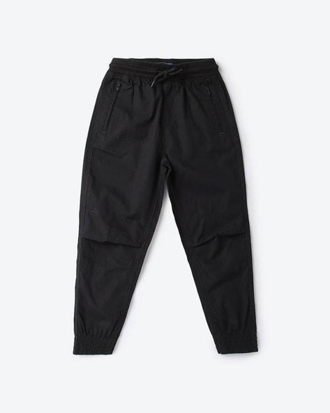 jogger pants with zipper pockets