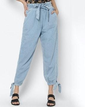 jogger pants with drawstring waist