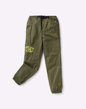 jogger pants with side-release buckle