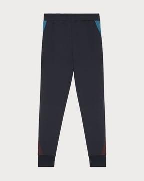 jogger pants with zip closure pockets
