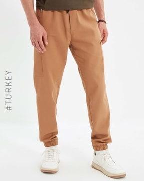 jogger pants with zip pockets