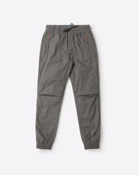 jogger pants with zipper pockets