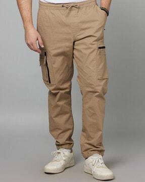 jogger track pants with elasticated  waist