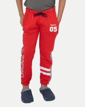 joggers with drawstrings waist