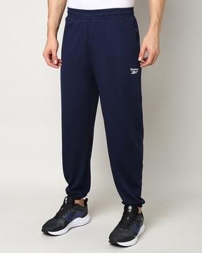 joggers with elasticated waistband