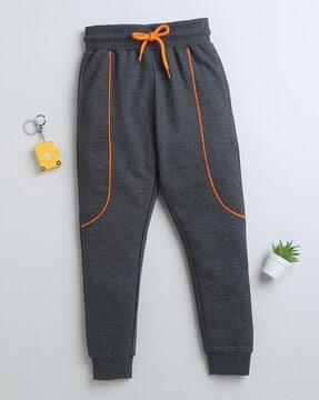 joggers with elasticated waistband