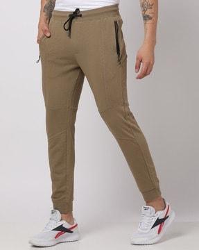 joggers with zipper pockets