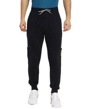 joggers with colourblock detail