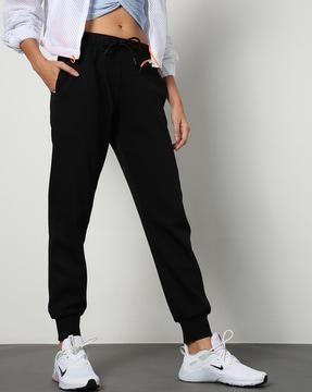 joggers with drawstring waist